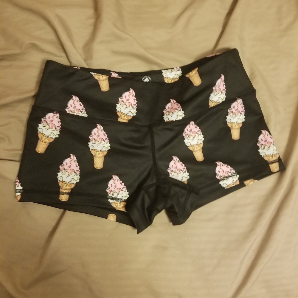 Feed me fight me shorts